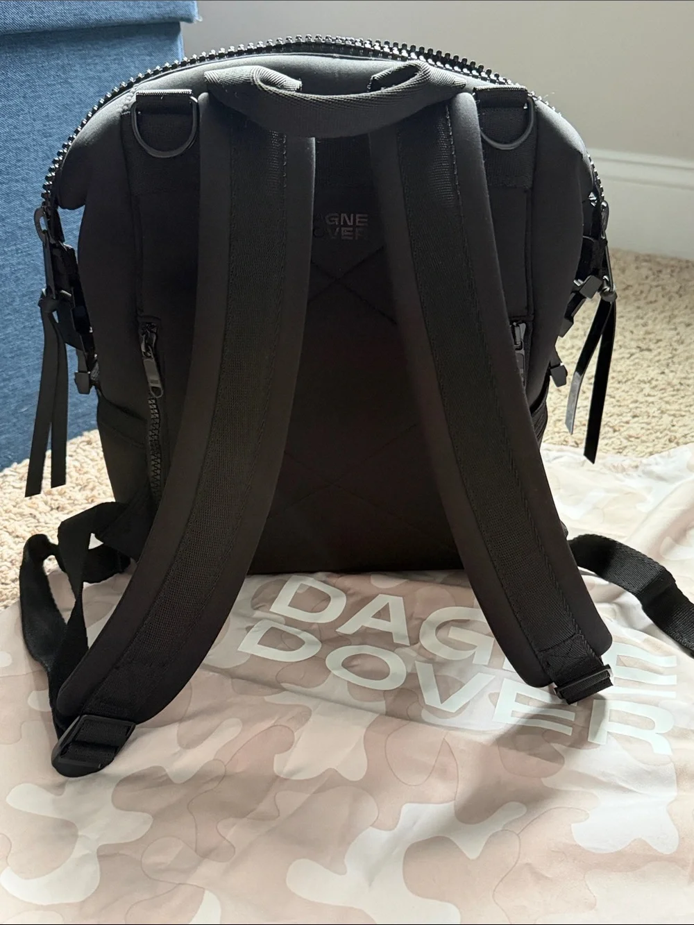Dagne Dover Black Compact backpack Baby Bag